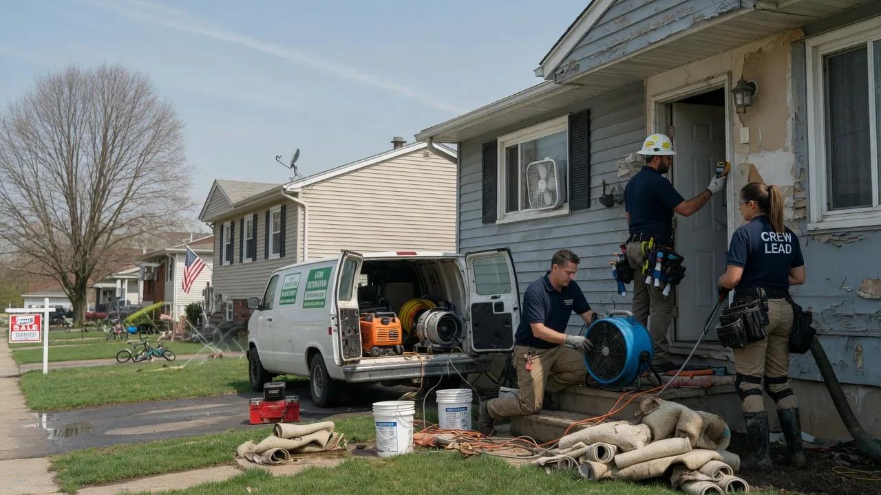 Flood Cleanup in Farmington, IA near me